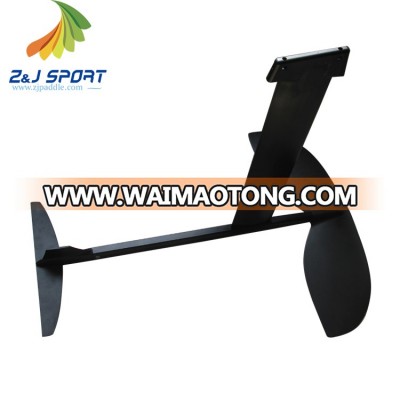 ZJ SPORT Carbon Hydro Foil With Aluminum Mast And Carbon Wings For SUP Board